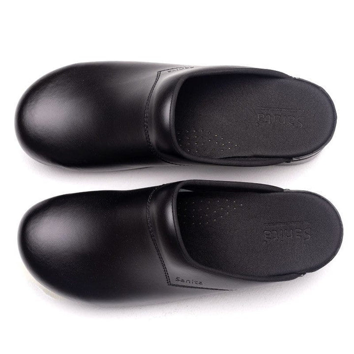 SAN-FLEX Black Work Clog  - Sanita -  by Sanita | MANELLI``