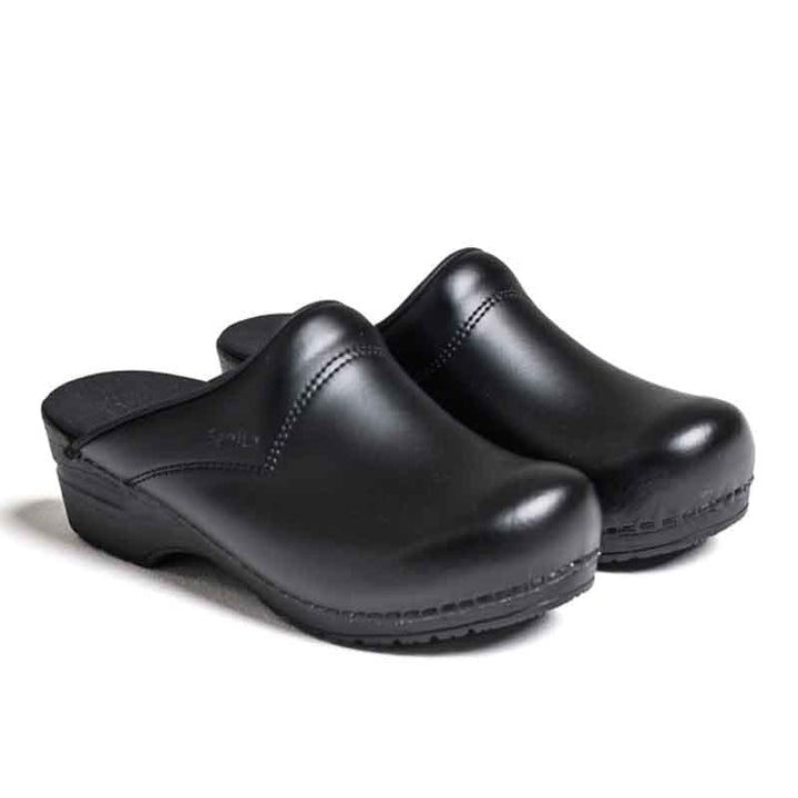 SAN-FLEX Black Work Clog  - Sanita -  by Sanita | MANELLI``