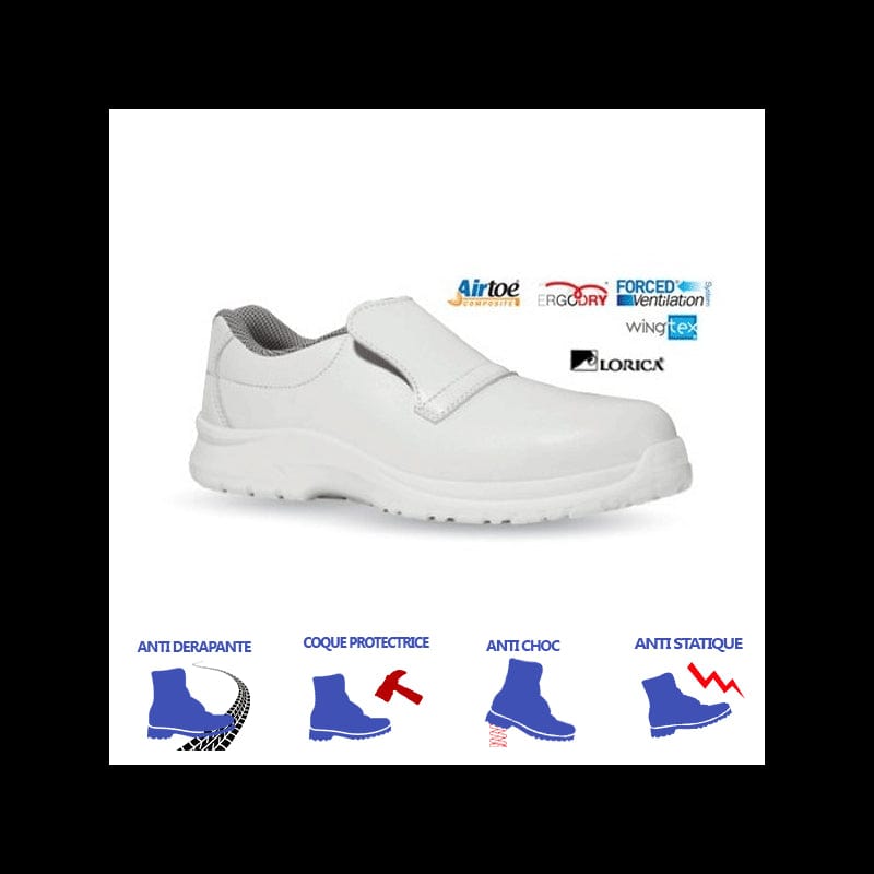 Cat S2 SRC Lightweight White Kitchen Safety Shoes - UPOWER -  by UPower | MANELLI``